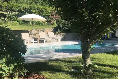 Image de Gîte de la forêt avec piscine chauffée de mai à octobre