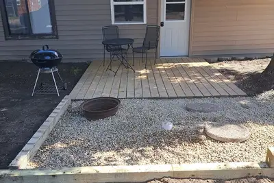 Image de Le chalet 5 est idéal pour les réunions de famille et la pêche sur le lac Osakis!