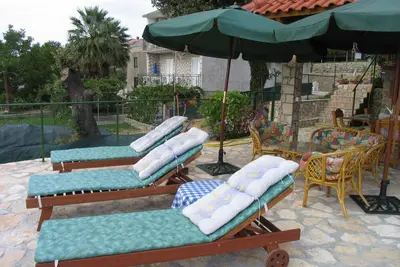 Image de Appartement de trois chambres avec le balcon et la vue sur le mer Supetarska Draga - Gonar, Rab (A-4999-c)