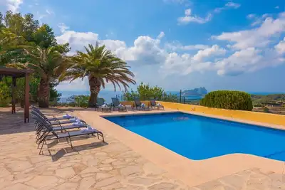 Image de Romani, villa pour 8 pax à Benissa, avec vue panoramique. wifi gratuit