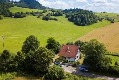 Image de Villa atmosphérique dans la nature, (14 p. ), Cheminée, 2 saunas, wifi, grand jardin