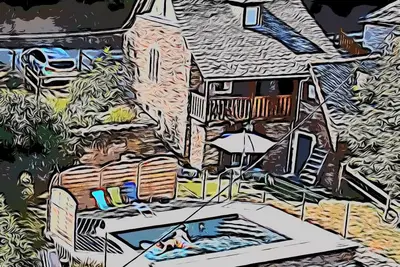 Image de Maison cosy dans un écrin de verdure
