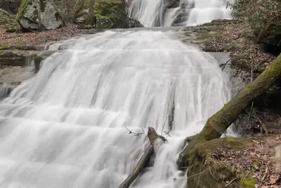 Image de 8 chambres w / cascades sur place, plusieurs ponts, barbecue, bain à remous, foyer et plus!