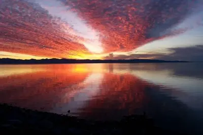 Image de ensoleillé chaud vue imprenable nelson atawhai