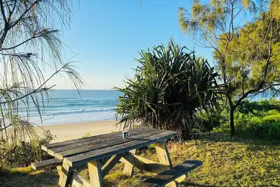 Image de La maison de plage Purple Place