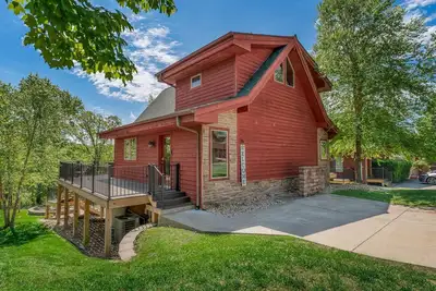 Image de Cabine Branson avec immense terrasse sur le lac Table Rock - Descendez jusqu'au lac -26