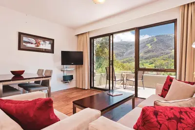 Image de Charmant appartement avec balcon privé et vue sur la montagne