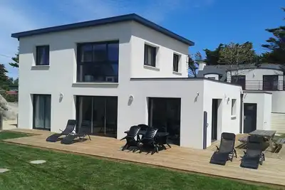 Image de Maison neuve de vacances  à 100 mètres de la mer