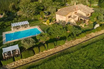 Image de Villa La Francigena accueillant villa toscane sur les collines de San Gimignano