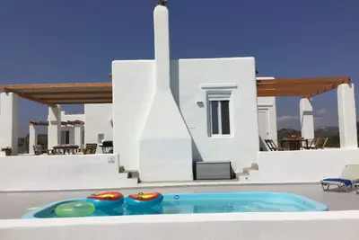 Image de Sea Breeze Traditional Villa West: Nouvelle piscine! Grande vue sur la mer Égée!