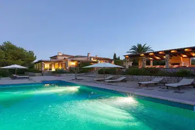Image de Can Iroca - Villa rustique et isolée avec de superbes vues panoramiques et piscine privée