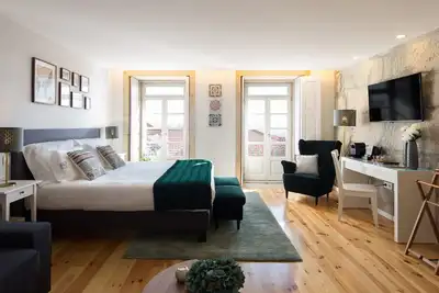 Image de Virtudes City Lofts - Suite avec balcon - Vue sur le fleuve