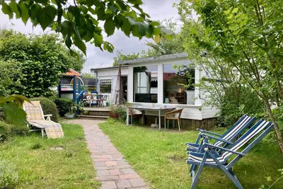 Image de Belle caravane calme pour 2 personnes sur le Lauwersmeer