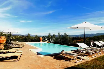 Image de Villa spectaculaire avec grande piscine privée, à 8 km de Florence City, Toscane
