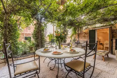 Image de La Baruffa avec Jardin Privé