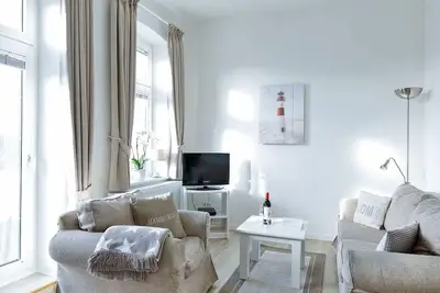 Image de App. 6 avec balcon plein sud près de la plage - villa de bain à Wenningstedt / Sylt