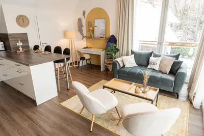Image de Lune de miel n ° 3 Penthousewohnung am See pour 4 personnes maximum, balcon, sauna