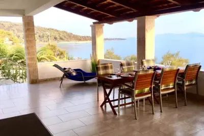 Image de Jolie maison de vacances au 1er Rangée avec une magnifique vue panoramique sur la mer
