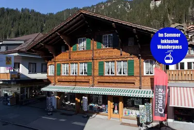 Image de Newly renovated vacation apartment in the village center of Adelboden.