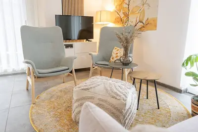 Image de Bel appartement Betty n ° 2 pour deux personnes, lac, chiens admis, sauna