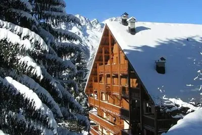 Image de Bel appartement et balcons sur les pistes! Piscine, sauna, hammam et fitness