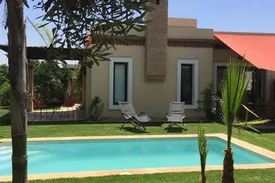 Image de Villa \"Louisa\" 4p-Piscine Privee Plein Pied Parking \nCOMPLEXE Dyarshemsi Agadir
