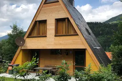 Image de Family-friendly A-frame house in the lake and bike paradise of the Nockberge