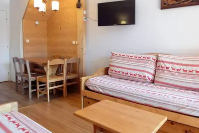 Image de Duplex agréable au Châtelet, skis aux pieds, 5/6 pers, Méribel