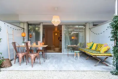 Studio dans un écrin de verdure