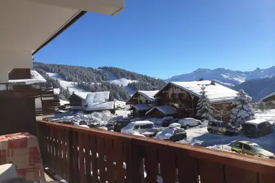Image de Appt lumineux plein sud, balcon 12m2 vue splendide coeur station pied des pistes