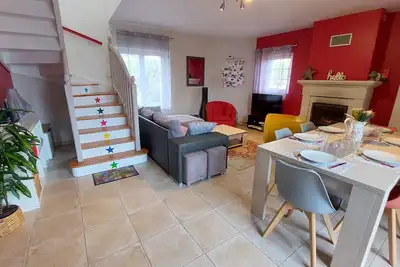 Image de Le So Sweet, 1 km de la plage d'Omaha, grand jardin privé clos, flipper
