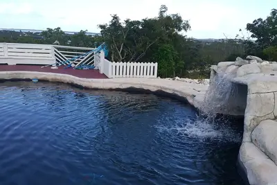 Image de Aloe Ville. Brise de mer du paysage tropical.