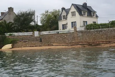 Image de Maison \"vue imprenable mer, \" calme, paysage différent au gré des marées,