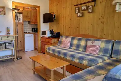 Image de Appartement 2 pièces avec coin montagne, idéal pour famille, animaux admis