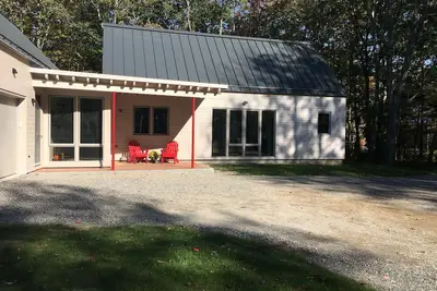 Image de Un costume de deuxième étage en face de Une, Biddeford Pool, sud du Maine beac