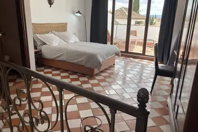 Image de Maison Albaicine, Grenade Avec Vues Incroyables Sur L'Alhambra Et Grottes Originales, Wifi