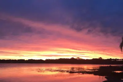 Image de Superbe lac / oasis au bord de l'eau - près de Tampa / Orlando et des plages du golfe
