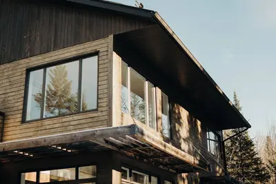 Image de Magnifique chalet écologique près du Mont Orford