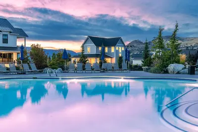 Image de Lakey Stars au belvédère du lac Chelan