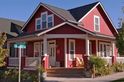 Image de Maison Rouge au belvédère du lac Chelan