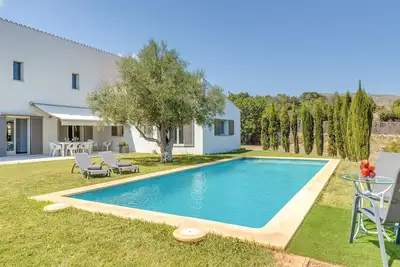 Image de Finca \"Na Maians\" avec piscine, vue sur la montagne et près de la plage