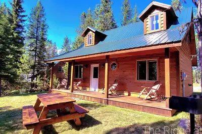 Image de La Ridge Chez Glacier, Montana | Cinq chalets de montagne | Cabine n ° 1