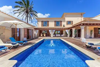 Image de Can Molino Holiday home with heated pool in peaceful surroundings near Santanyí, close to the beach