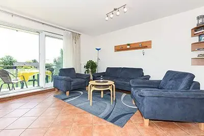 Image de Ferienwohnung Küsteblick - Parc de jardin de la mer du Nord