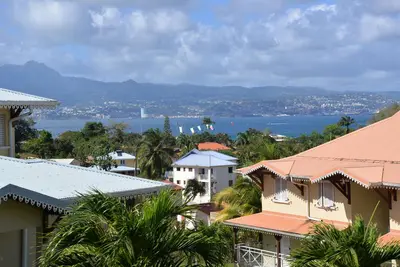 Image de Bel F3 - Grande terrasse - Vue sur mer - l'Anse à l'Ane - Les Trois Ilets