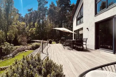 Image de Vue fantastique sur le lac, bateau à moteur, près de la plage, WiFi, cheminée, 2 bains, détente