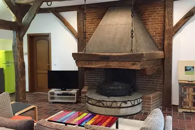 Image de Maison de campagne - Heuerhaus Ă 2 colonnes dans la piscine sauna du jardin Rhodo Enfants jusqu'Ă 16 ans gratuit