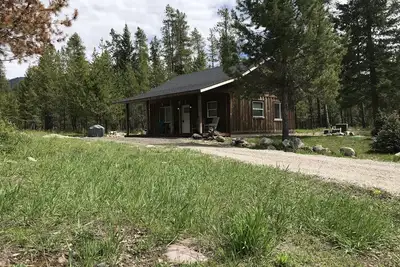 Image de Cabine personnalisée à quelques minutes du parc national des Glaciers