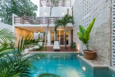 Image de Casa Leonardo | Maison PRIVÉE De 4 Chambres - Aldea Zama