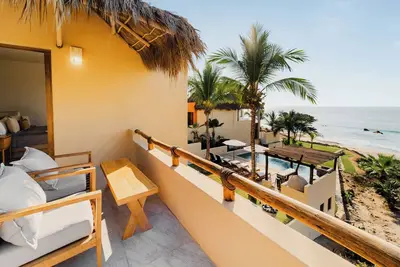 Image de Super emplacement isolé en bord de mer à Sayulita